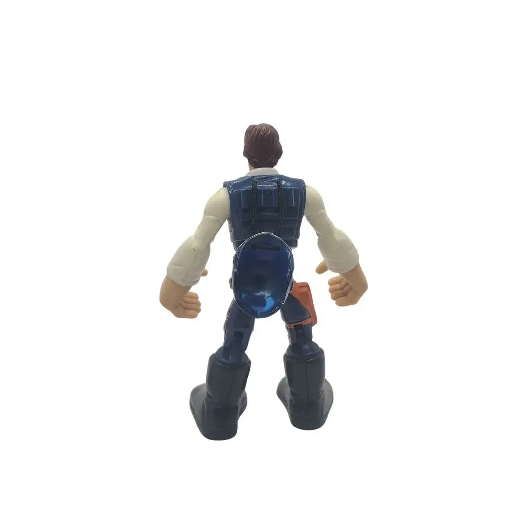 Star Wars Collectible Playskool JEDI FORCE Luke Skywalker And Han Solo bl0389